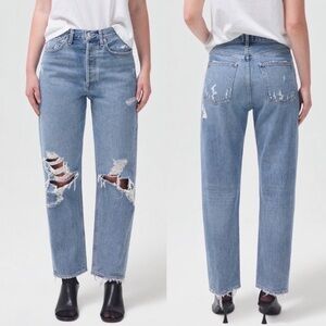 SOLD 🏷️ Agolde • 90’s mid-rise straight